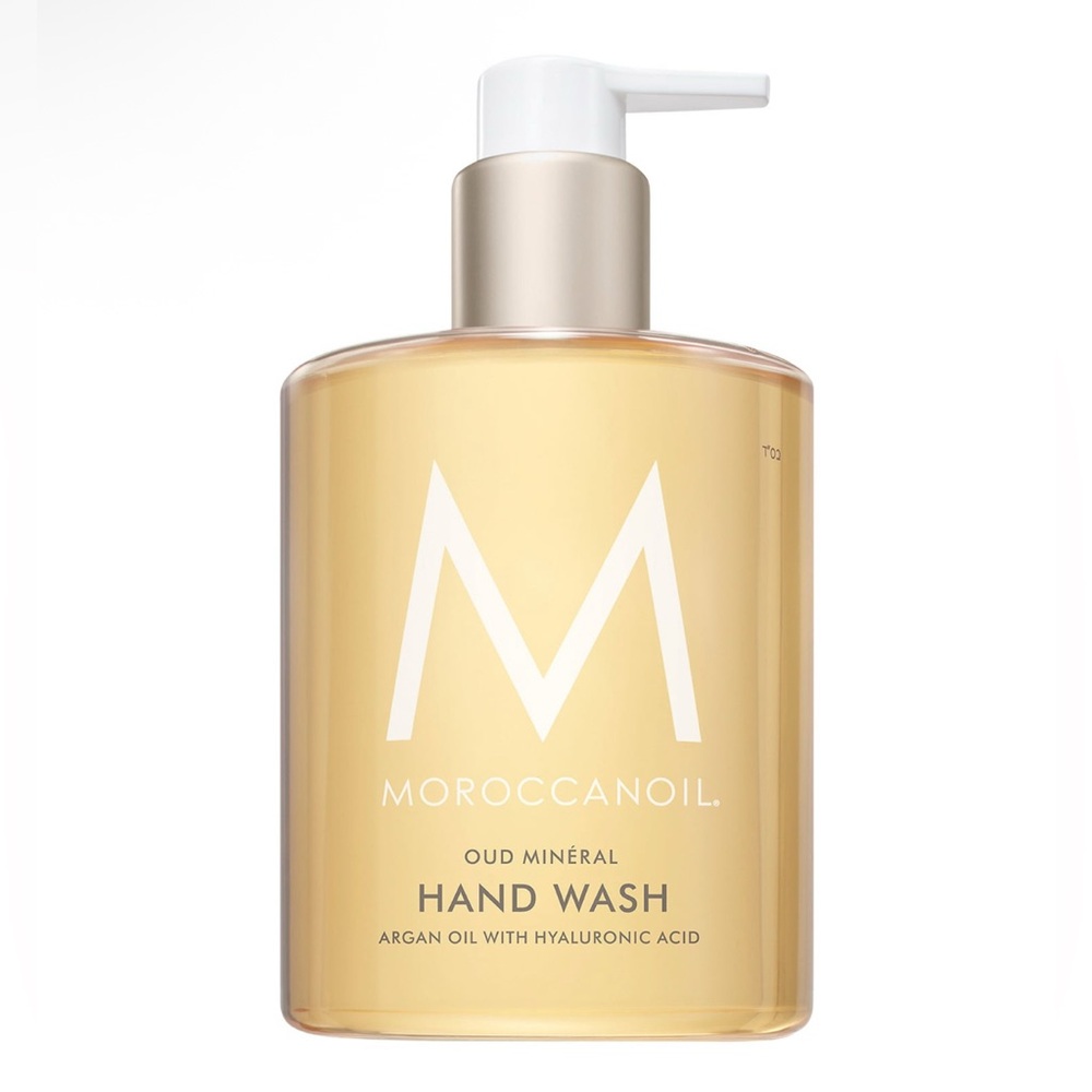 Moroccanoil Oud Minéral Hand Wash NEW with safety clip to secure pump 360ml